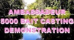 Ambassadeur 5000 Bait Casting Reel Demo Video